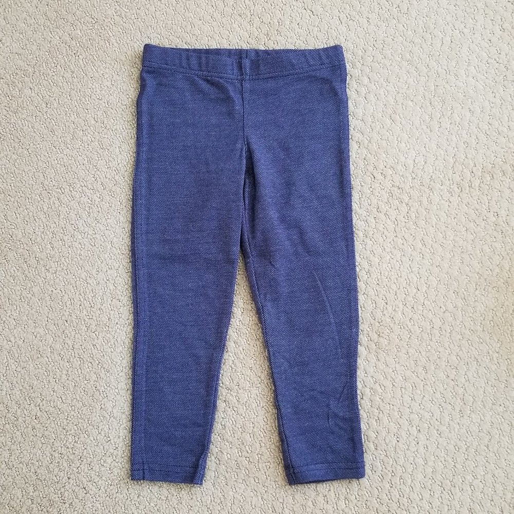 **EUC** Carter’s Denim Leggings Girls Size 3T